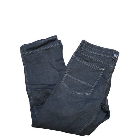 This is a pair of KÜHL Rydr or Riot jeans black denim utility jeans men's 34/30 - Picture 1 of 10